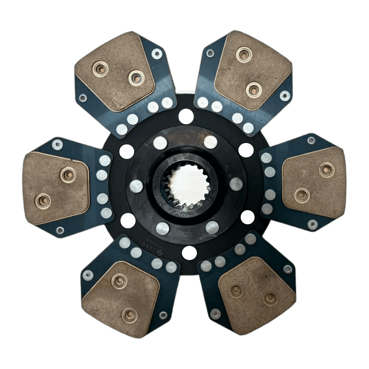 Agricultural machinery clutch driven plate 11''-280mm-Teeth16-FIAT-YTO-FTLOVOL