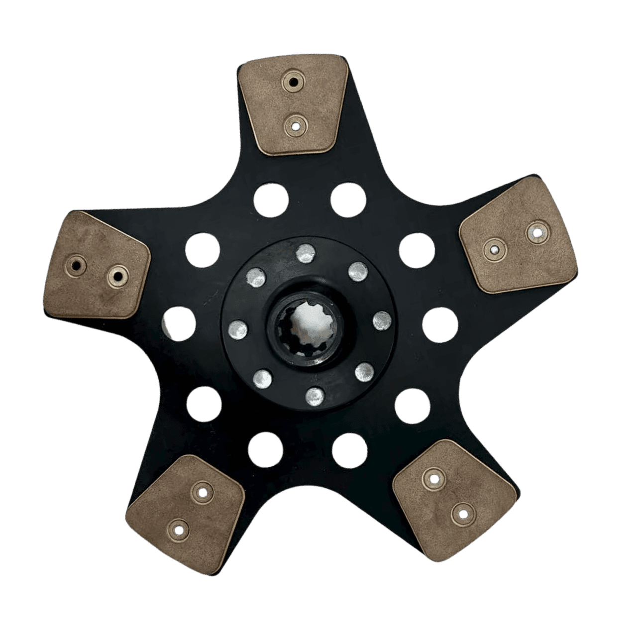 Agricultural machinery clutch driven plate 8.12寸(5叶)副从动盘总成